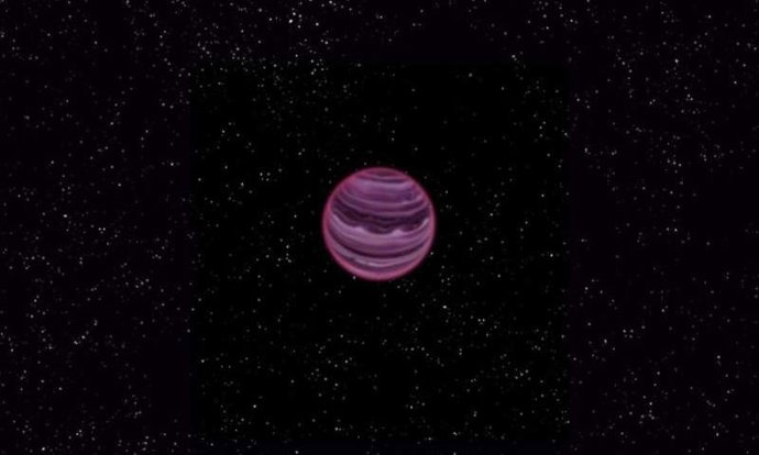 Recreación artistica de PSO J318.5-22