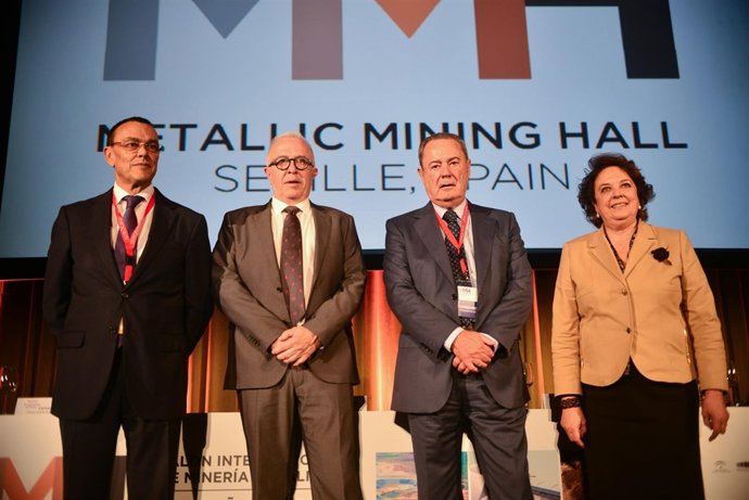 Sánchez Maldonado, en la inauguración del Metallic Mining Hall
