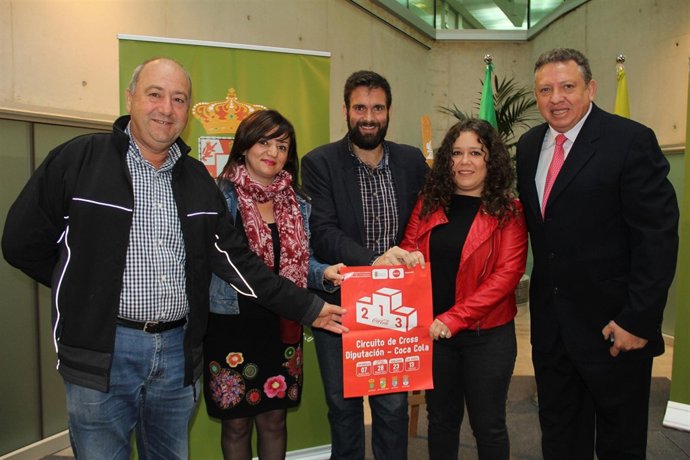 Presentación del Cross de Coca Cola en la Diputación de Granada. 