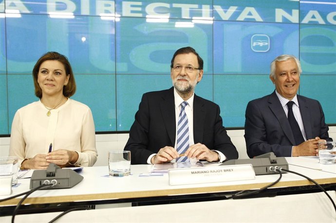 Rajoy preside la Junta Directiva Nacional del PP