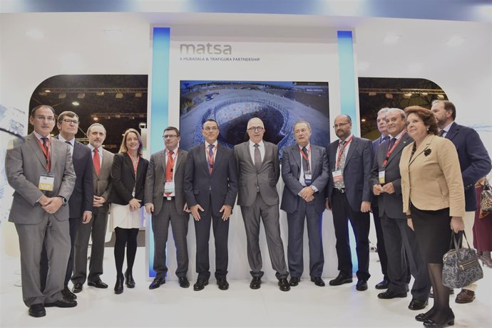 Stand de Matsa en el Salón Internacional de Minería Metálica