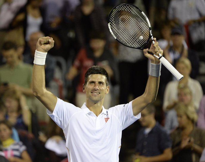 El tenista serbio Novak Djokovic