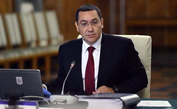 El primer ministro de Rumanía, Victor Ponta