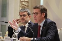 Feijóo sobre Rajoy: "Me quedo con un candidato lúcido, lo de lucido se lo dejo a otros"