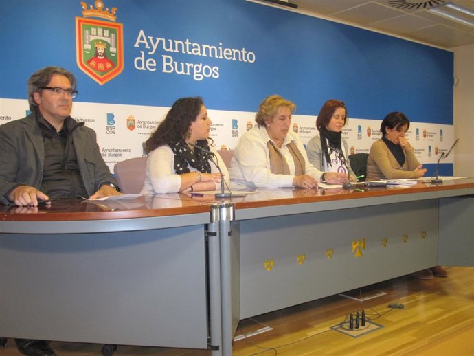 Ediles del Ayuntamiento de Burgos hablan sobre violencia machista.