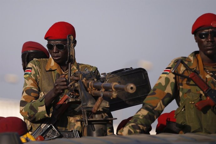 Militares de Sudán del Sur