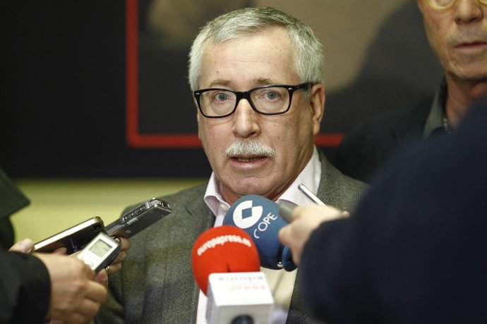 Ignacio Fernández Toxo en la Asamblea de Delegados y Delegadas de CCOO