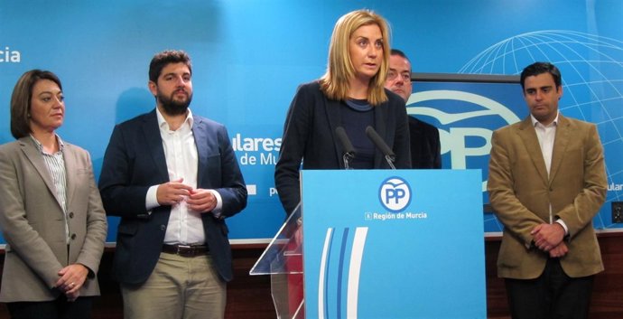Rueda de prensa PP con Patricia Fernández a la cabeza