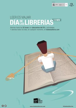 Cartel del Dïa de las Librerías