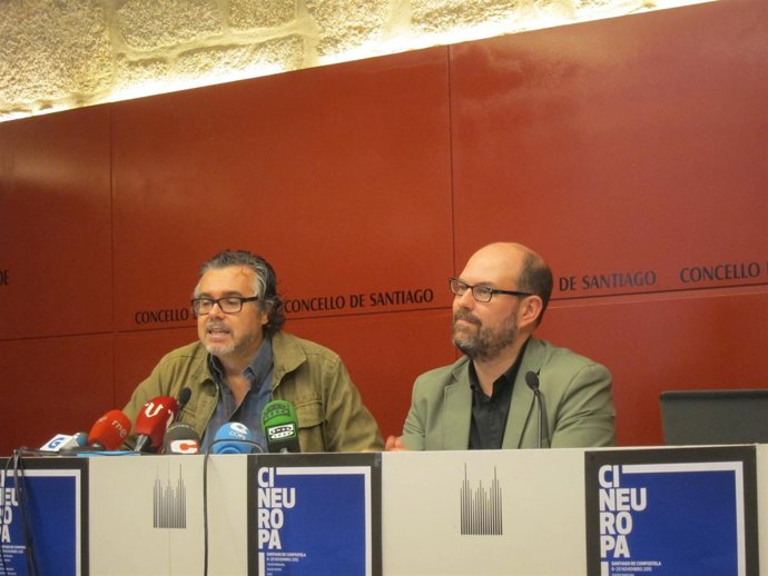 Presentación de Cineuropa con José Luis Losa y Martiño Noriega