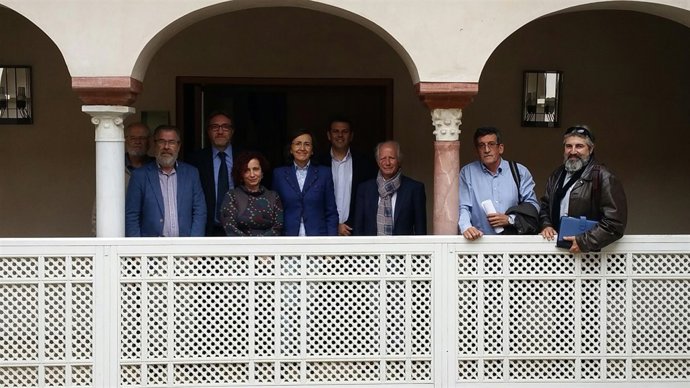 Reunión De La Consejera De Cultura Con Los Representantes De La Fundación De Ate
