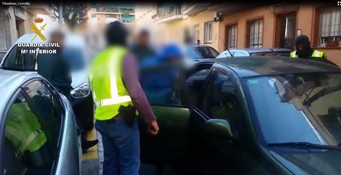 Detención de yihadistas en Cornellá, Barcelona