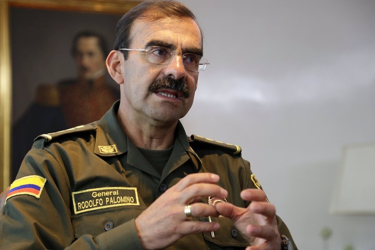 Rodolfo Palomino Director de la Policía Nacional de Colombia