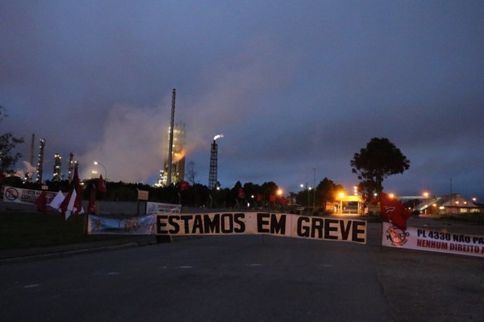 Huelga en Petrobras
