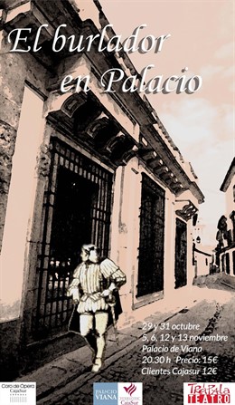 Cartel de 'El Burlador en Palacio'