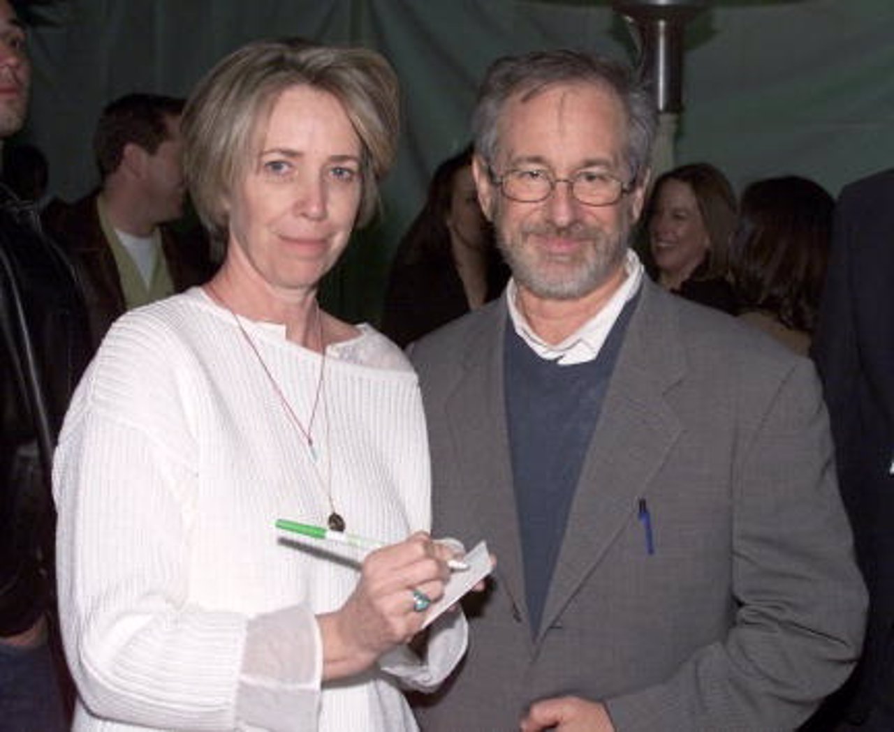 Melissa Mathison y Seteven Spielberg