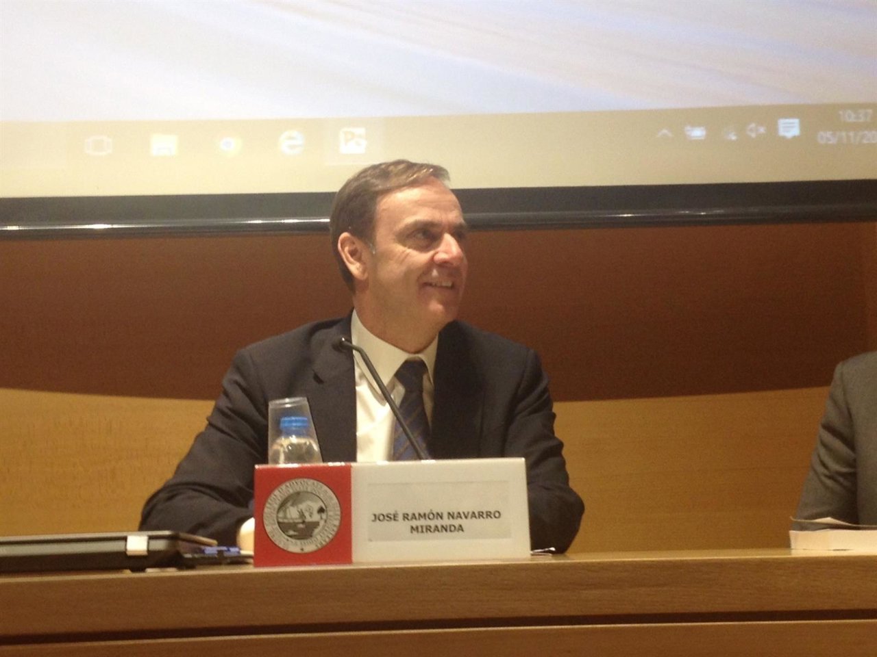 El presidente de la Audiencia Nacional, José Ramón Navarro Miranda