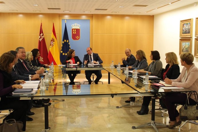 Soraya Sáenz de Santamaría en un Consejo de Gobierno