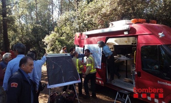 Búsqueda de un recolector de setas en Palol de Revardit