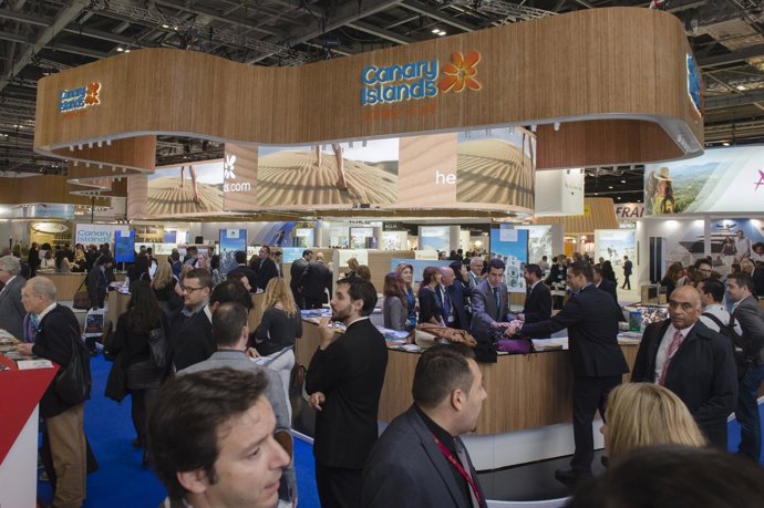 Stand de Canarias en la WTM