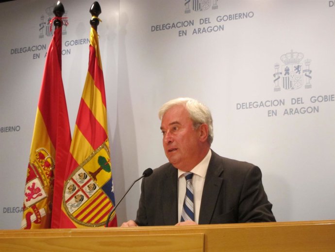 Delegado del Gobierno en Aragón, Gustavo Alcalde.