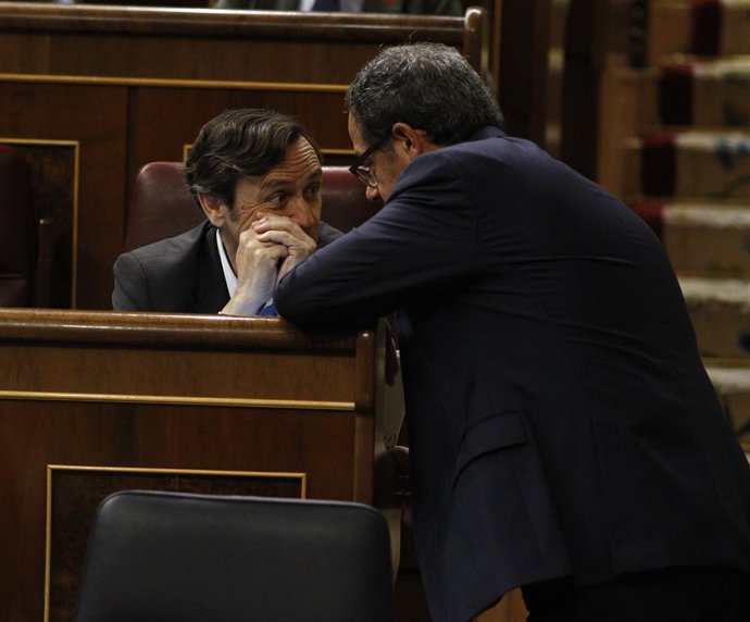 Rafael Hernando y Pere Macias