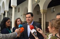 Moreno: PSOE-A y C's "marean" con un grupo de trabajo sobre el impuesto de sucesiones "que no va a llegar a nada"