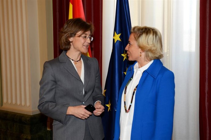 Adela Martínez-Cachá e Isabel García Tejerina