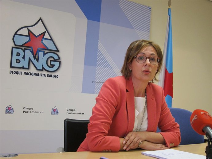 La diputada del BNG Carme Adán