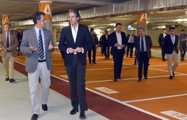 Inauguración del parking del PCTCAN