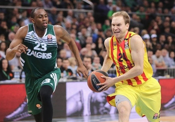 Brad Oleson en el Zalgiris Kaunas