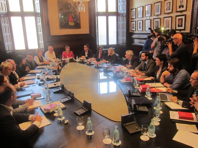 Mesa y Junta de Portavoces del Parlament