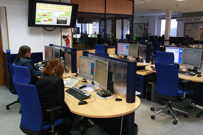 Oficina, Gente Trabajando, 112, Tecnología, Operadoras, Emergencias sanitarias