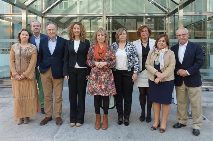 La vicepresidencia con todo el equipo de la consejería