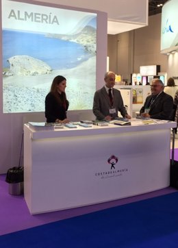 Estand de 'Costa de Almería' en la WTM