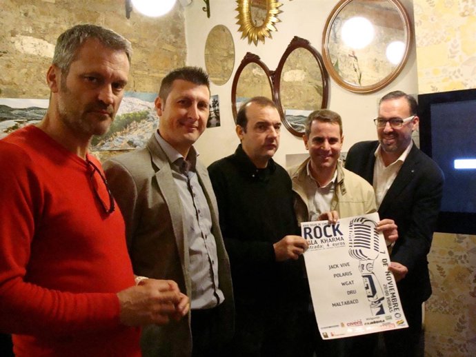Presentación de los XXVII Ciclos de Rock de Jaén.