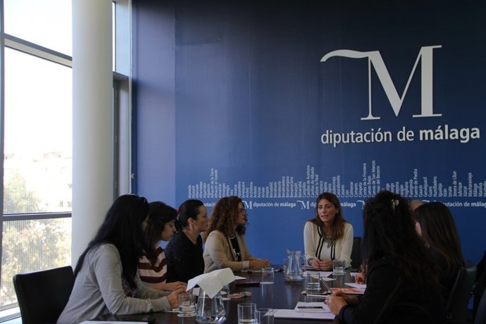 Reuniónv Mata Diputación otros partidos por centros de empleo