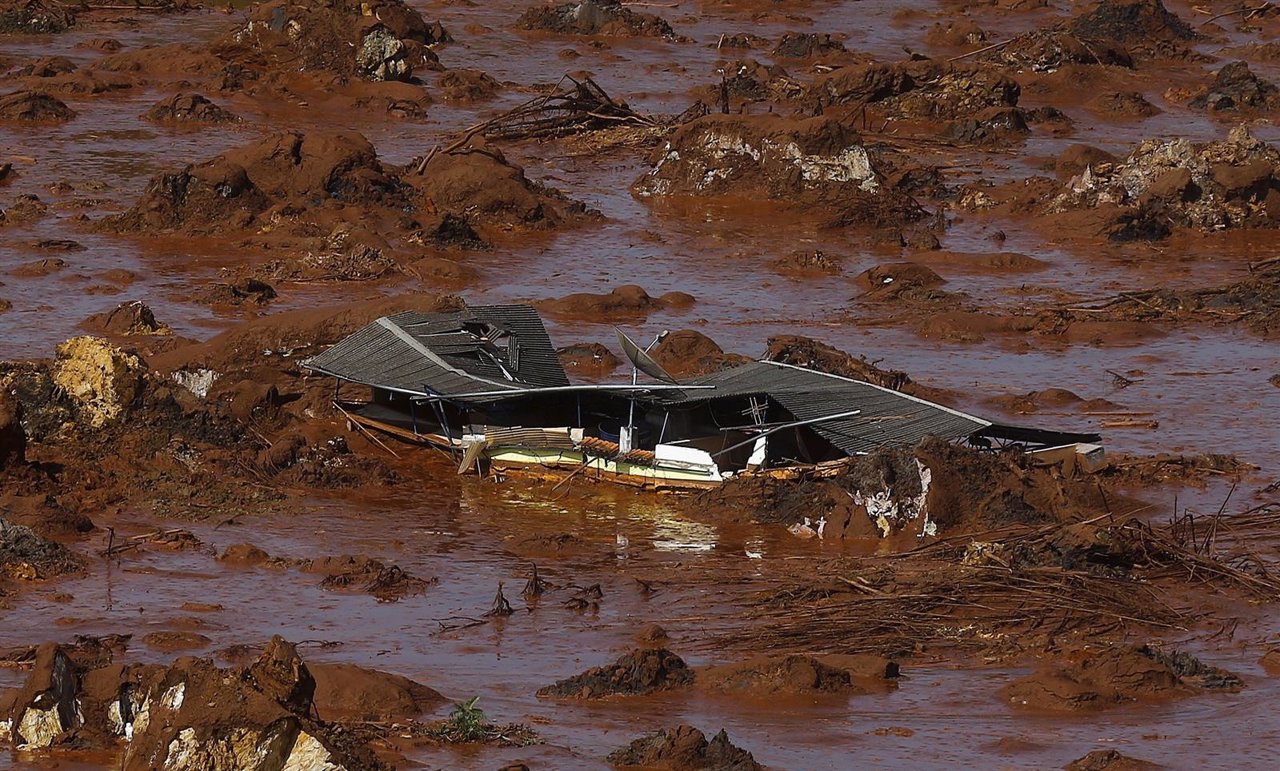 Alud de barro en Minas Gerais, sur de Brasil