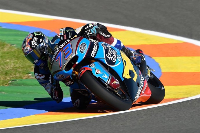 Àlex Márquez en Valencia