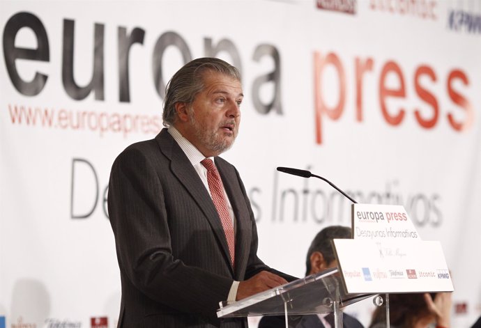El ministro de Educación, Cultura y Deporte, Iñigo Méndez de Vigo
