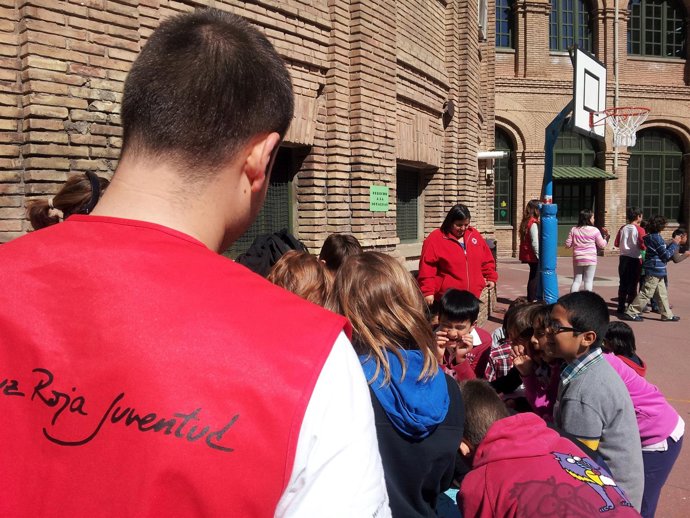Voluntarios de Cruz Roja