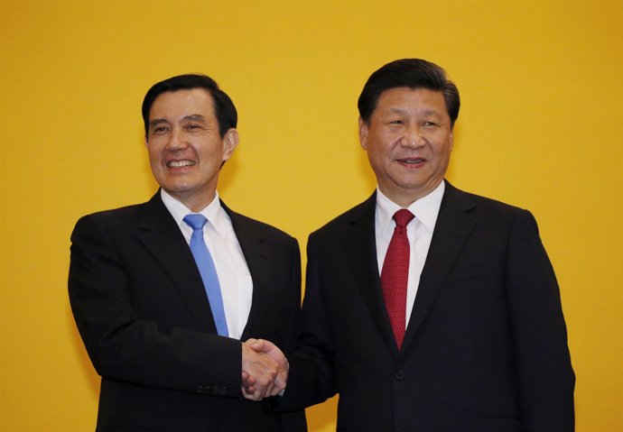 Encuentro entre el presidente chino, Xi Jinping, y el taiwanés, Ma Ying Jeou