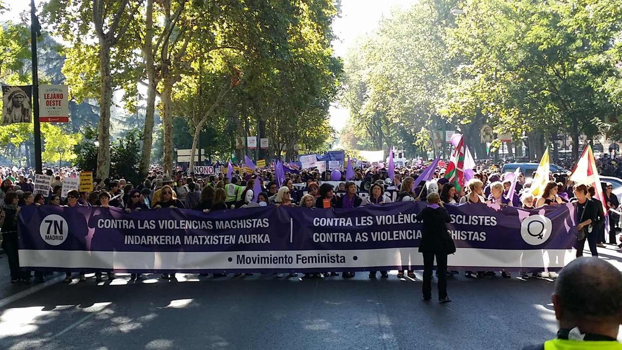 Manifestación 7N contra la violencia machista