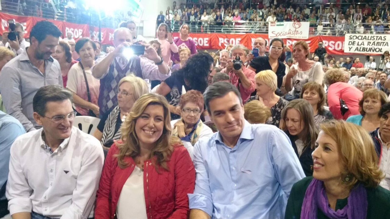Díaz y Sánchez antes de intervenir en Viator, Almería