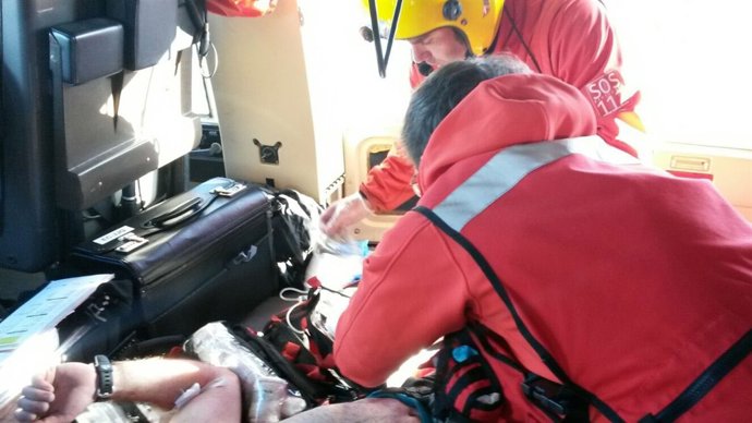 Rescate en la Aguja de Bustamante