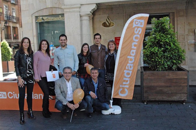 Candidatos de Ciudadanos por la provincia de Teruel.