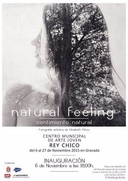 Cartel de la exposición Natural Feeling