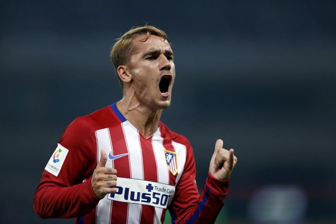 Antoine Griezmann celebra uno de sus goles