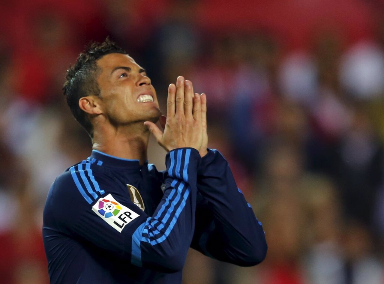 Cristiano Ronaldo se lamenta tras perder en el Pizjuán