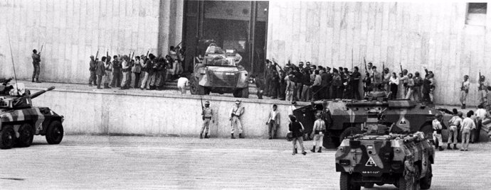 Toma del palacio de la corte suprema colombiana